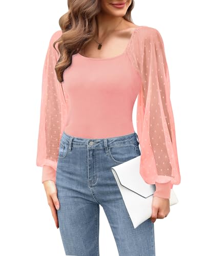 【OHESHIO】25ss DOT SHEER LONG SLEEVE TOP 414cs0WVN+L.jpg